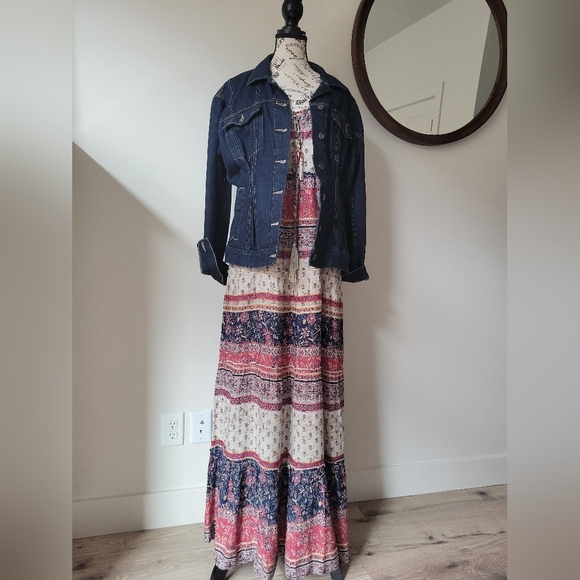 Current/ Elliott Trucker Corset Denim Jacket Sz 1 (small) - Picture 12 of 12